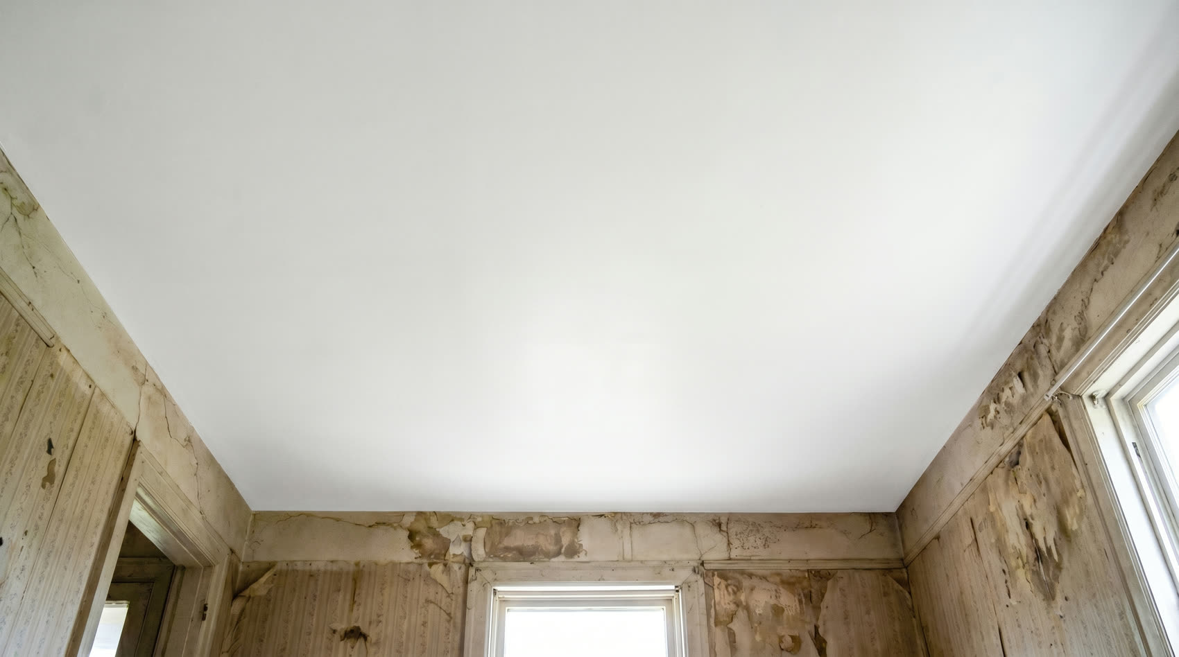 Smooth finished ceiling