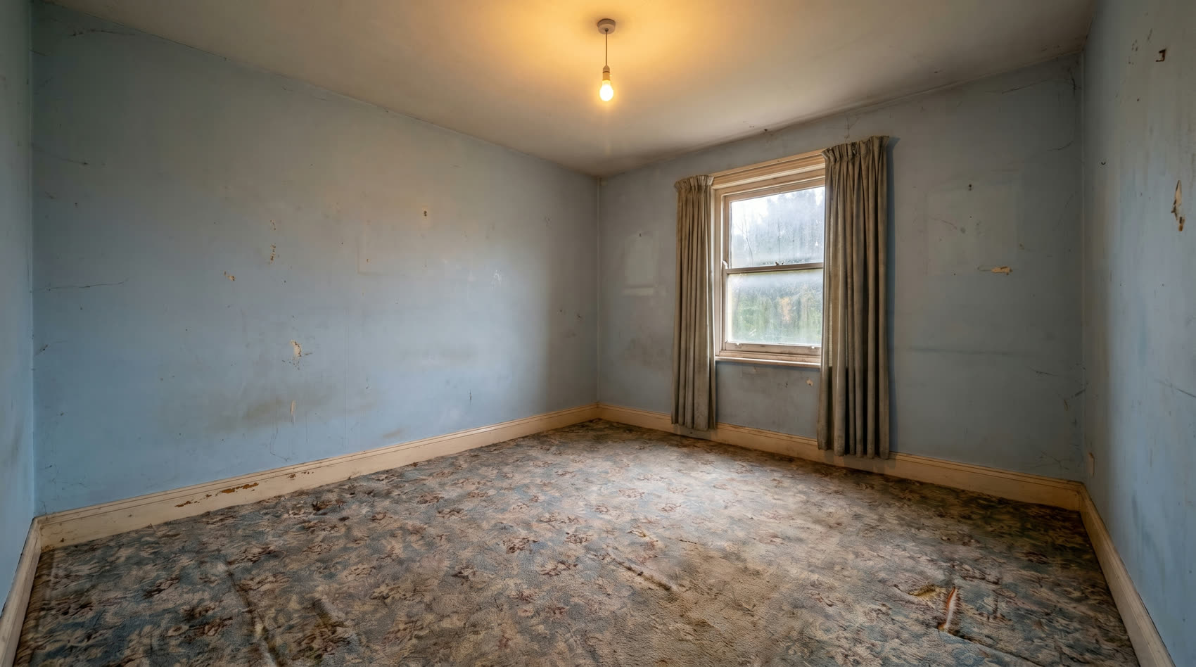 Dated bedroom
