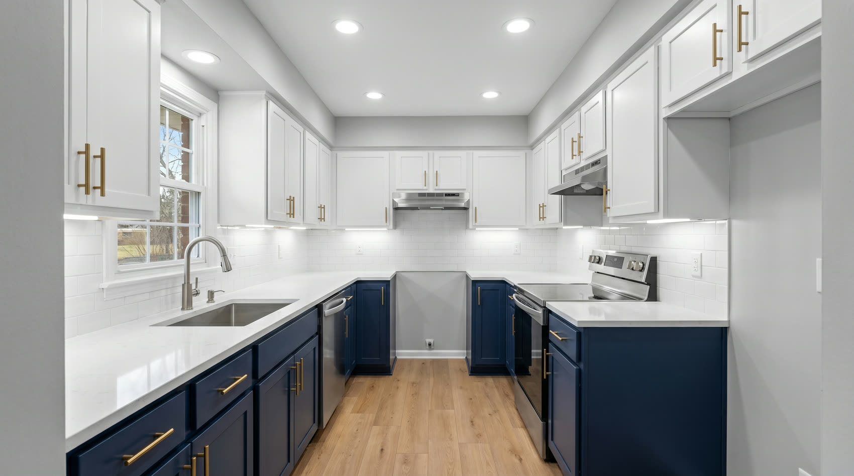 Renovated kitchen