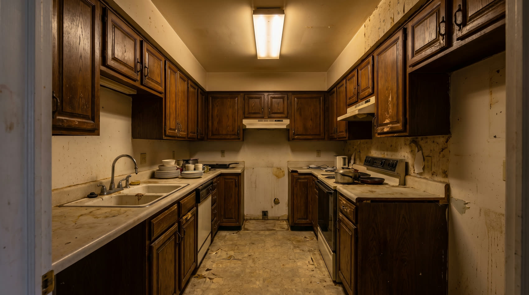 Dated kitchen